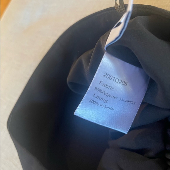 Black Mini Skirt w/ Slit - Picture 13 of 13